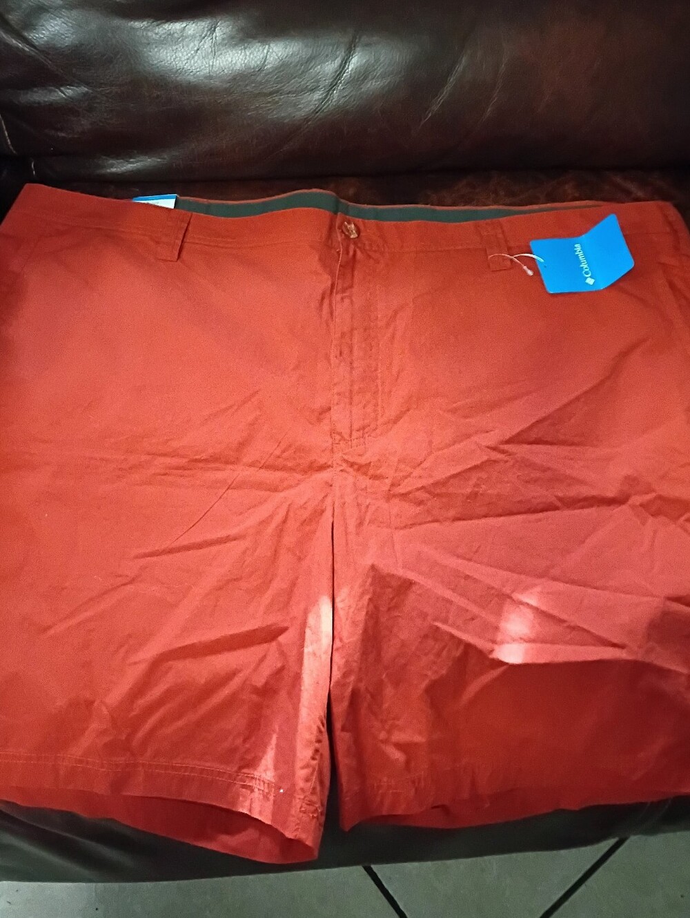 Men's Burnt Orange Columbia Shorts